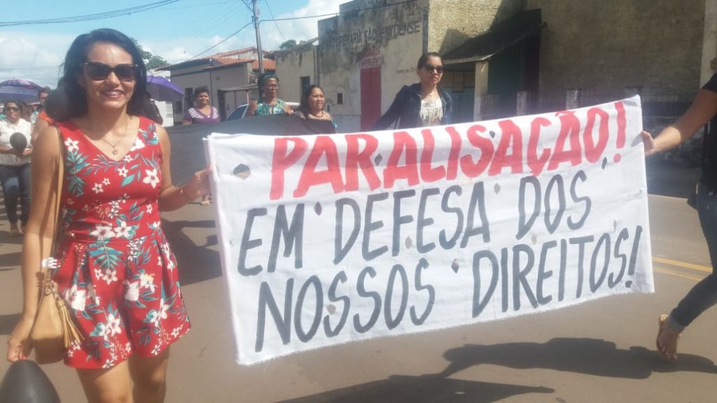 Professores de São Bento cobram da prefeitura o reajuste salarial de 6,81%