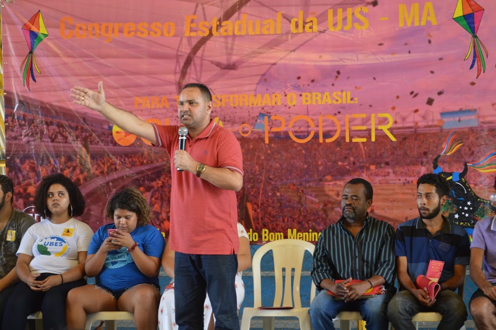 Presidente do Sinproesemma participa do 19º Congresso Estadual da UJS