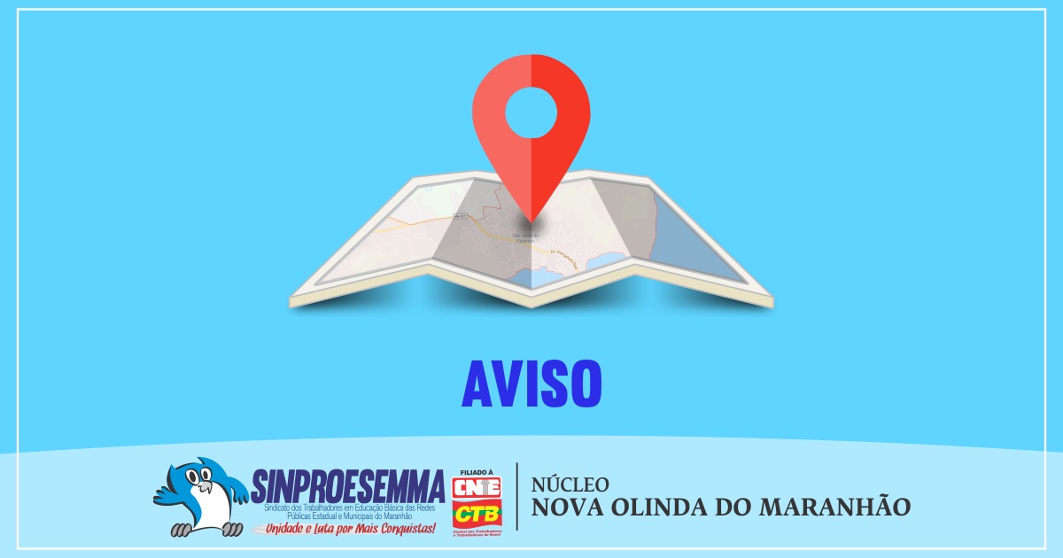 Horário de atendimento da Comissão Eleitoral para inscrição das chapas para Eleição do Núcleo de São José de Ribamar