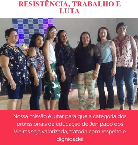 JENIPAPO DOS VIEIRAS: O HISTÓRICO DE CONQUISTAS DO SINPROESEMMA É FRUTO DA CORAGEM E DA UNIÃO DA CATEGORIA