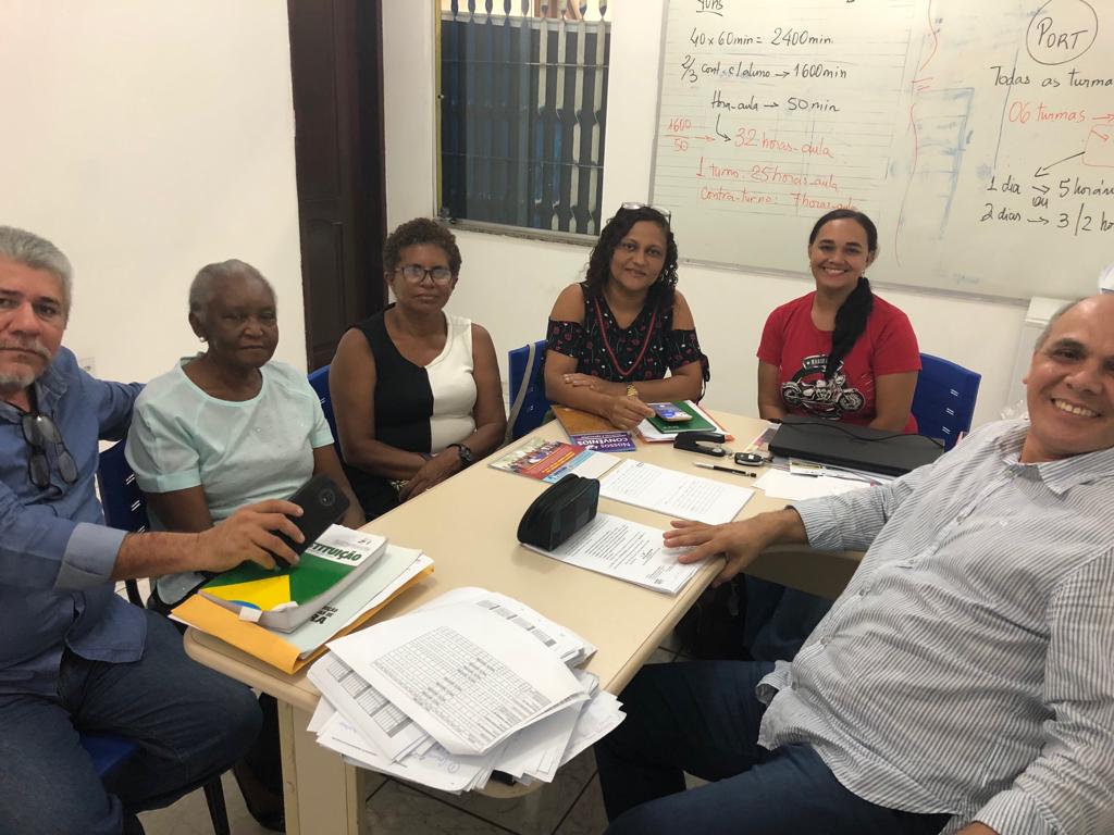 Paço do Lumiar: Sinproesemma discute com gestão municipal a valorização da categoria