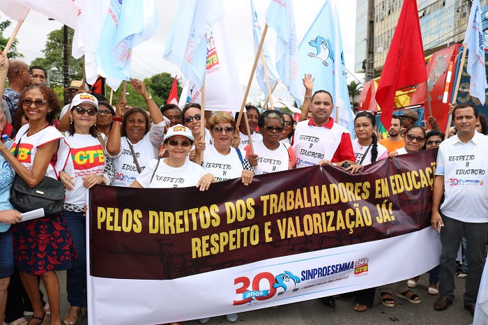 Sinproesemma diz não a Reforma da Previdência em ato no Maranhão