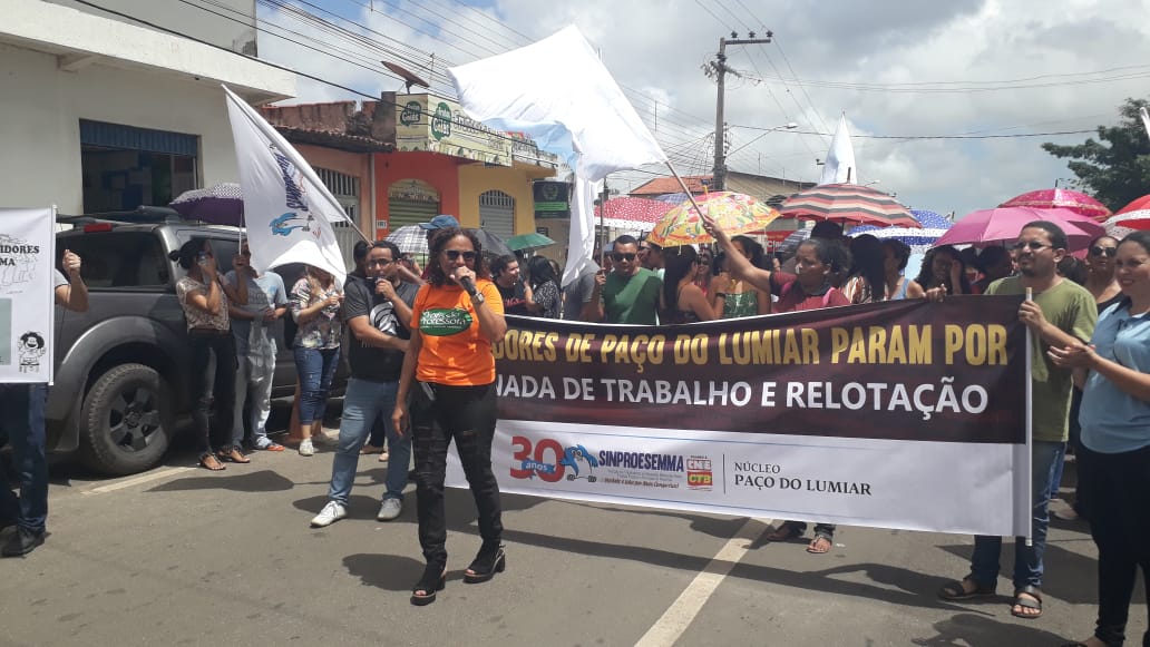 Paço do Lumiar: Iniciada paralisação de 48 horas da categoria no município