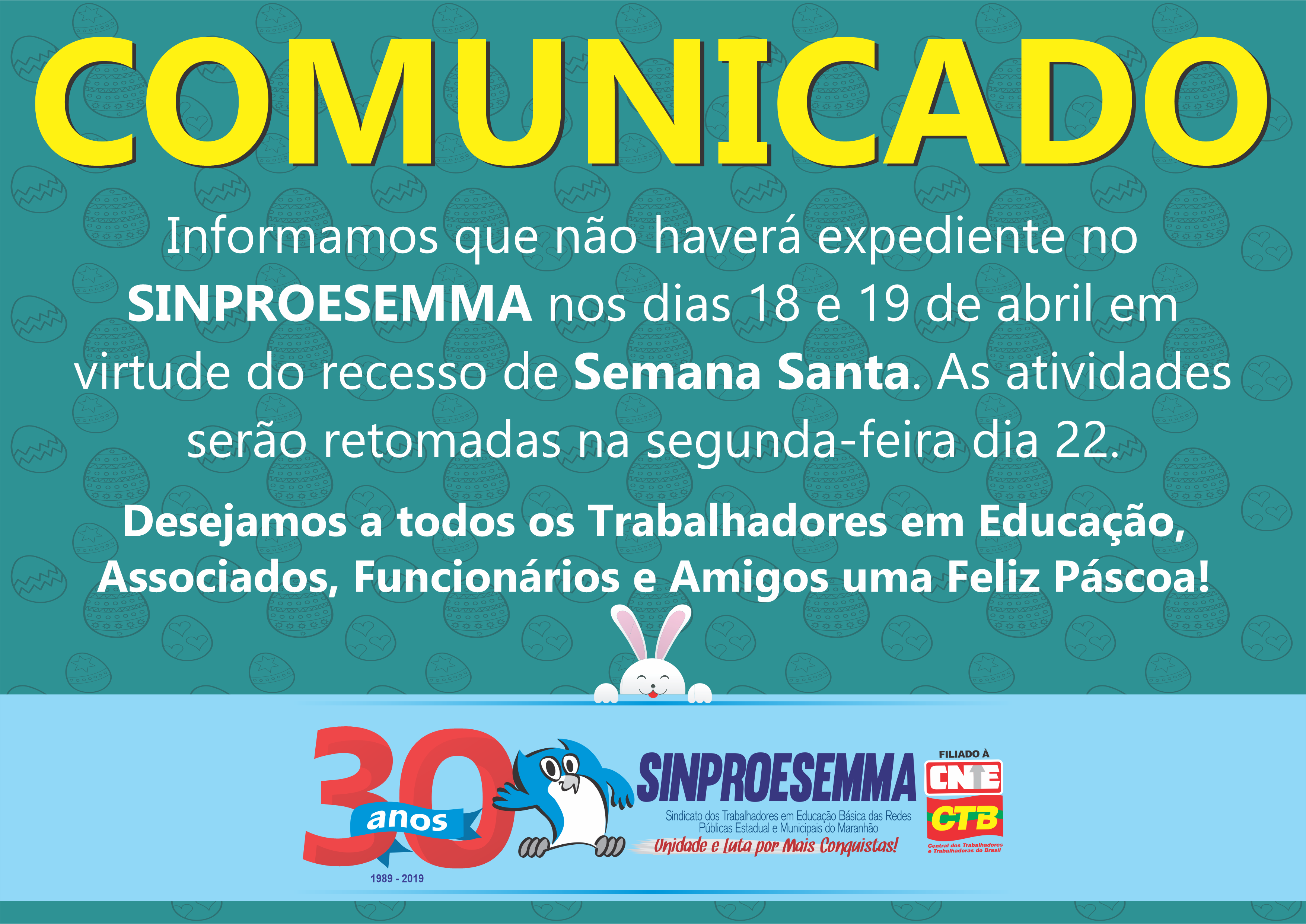 Recesso de Semana Santa