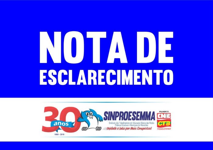 Nota de Esclarecimento