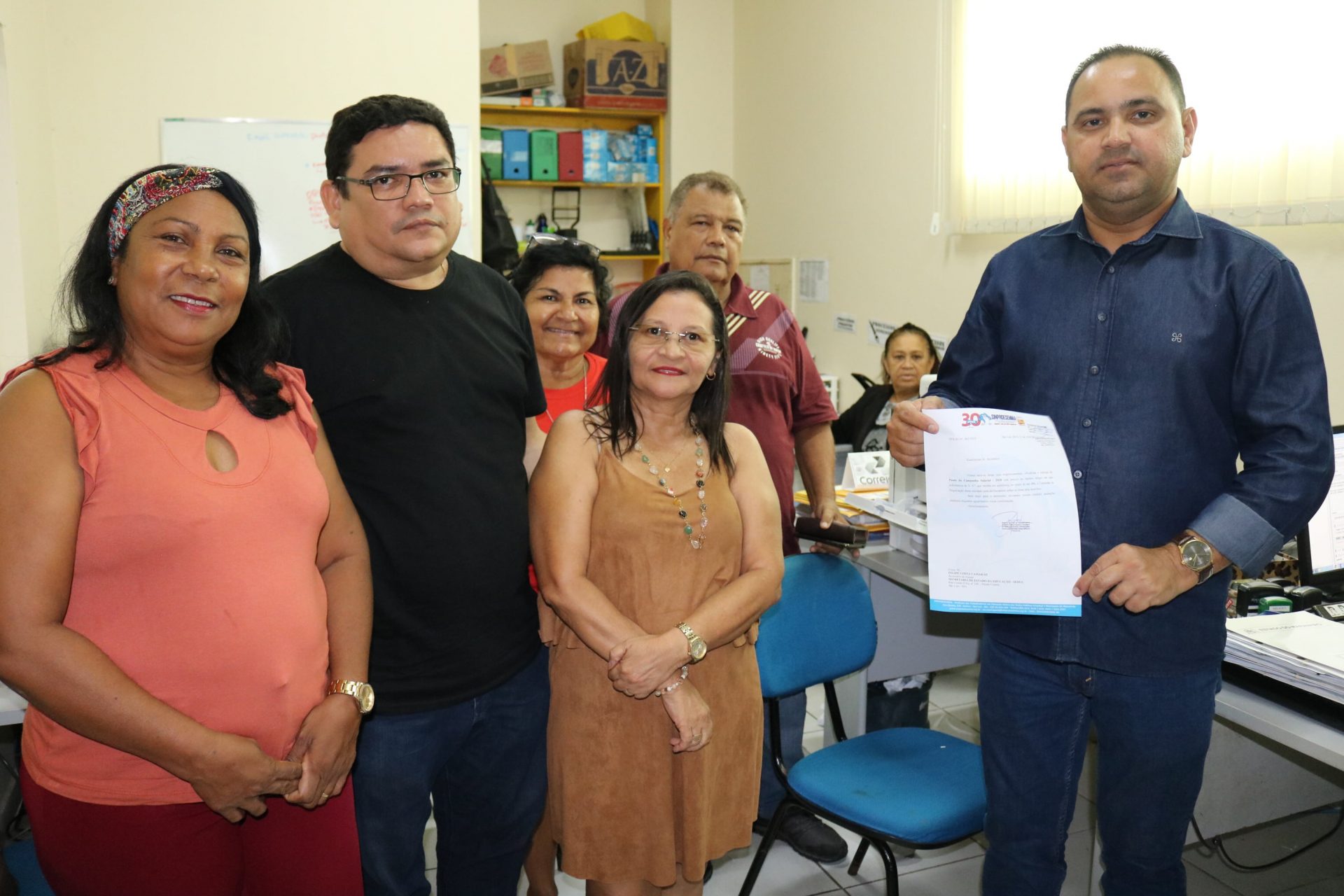 Sinproesemma protocola pauta da Campanha Salarial 2020 na Seduc