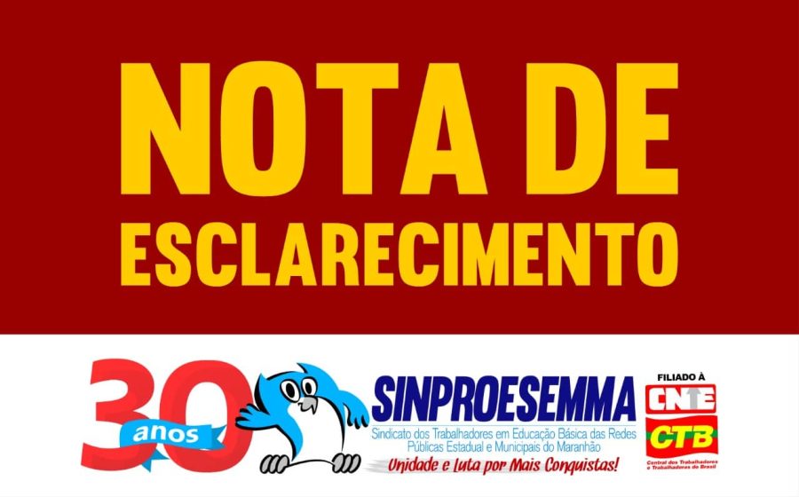 Nota de Esclarecimento