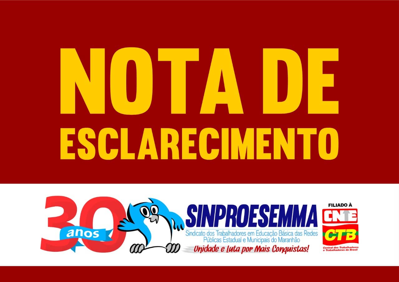 Nota de Esclarecimento