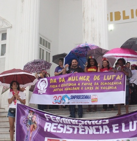 Sinproesemma participa de ato alusivo ao Dia Internacional da Mulher