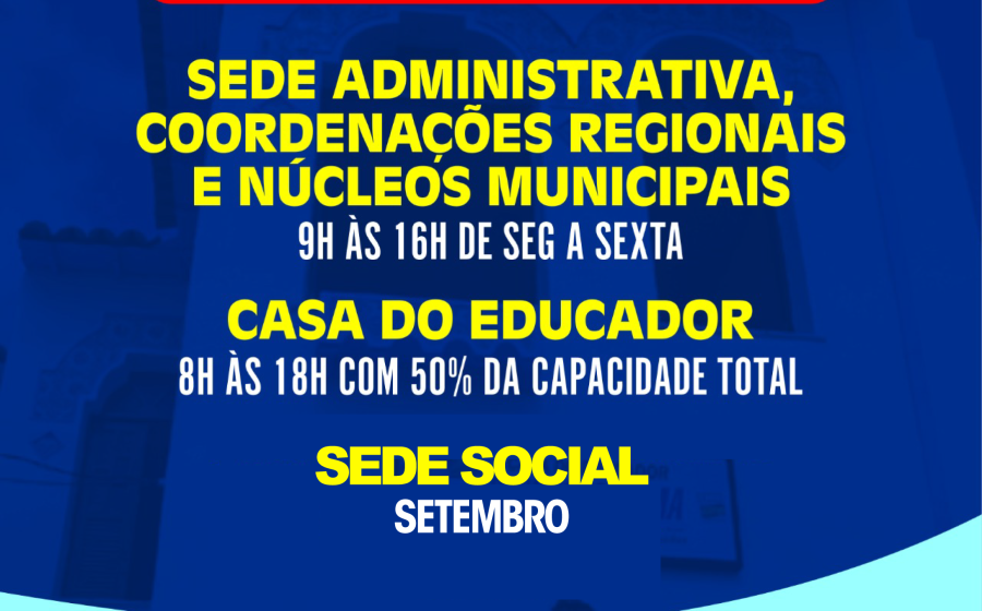Sinproesemma retoma funcionamento nesta segunda feira, 03 de agosto