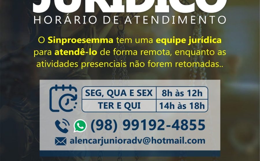 Plantão Jurídico Sinproesemma