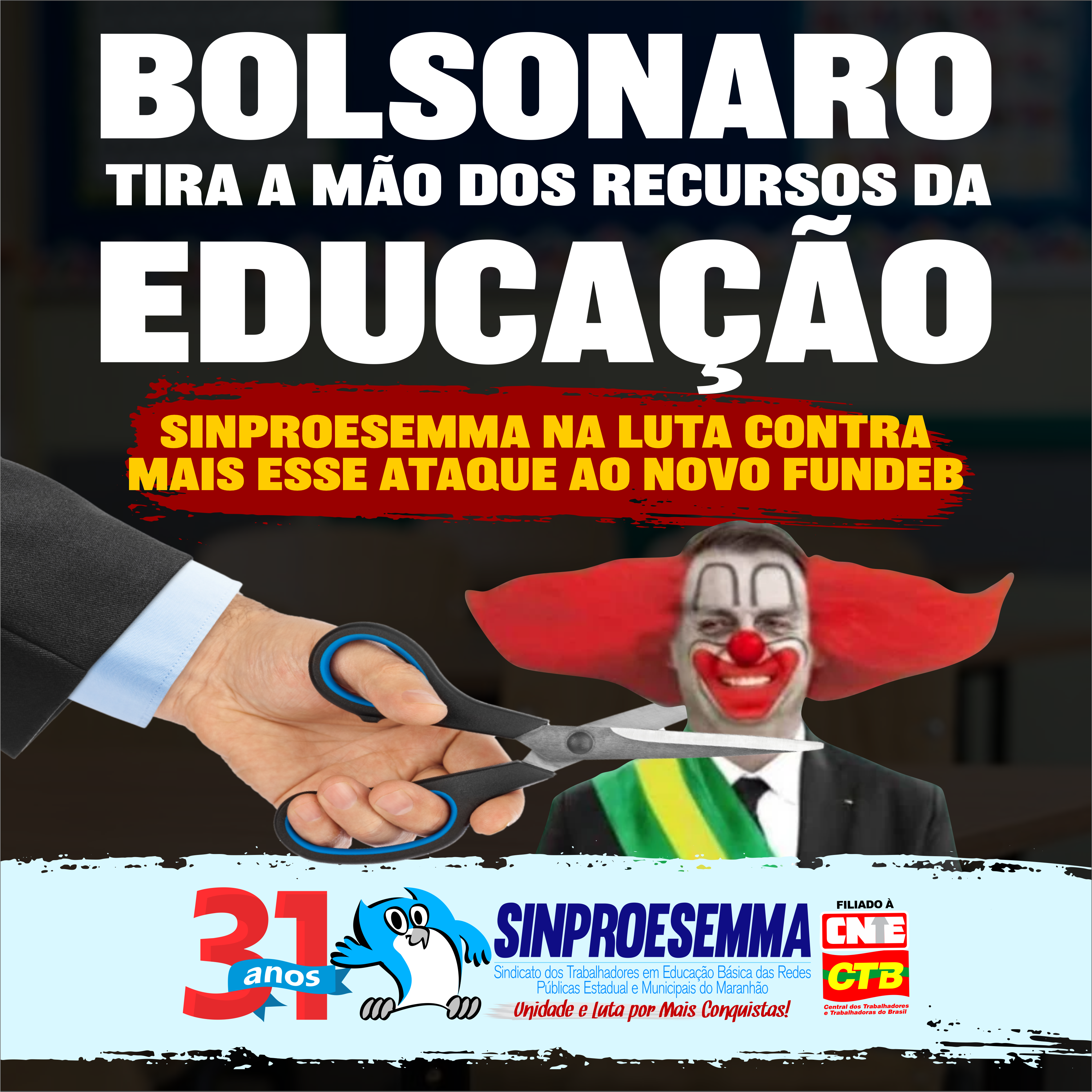 Governo Federal quer desviar recursos do Novo Fundeb