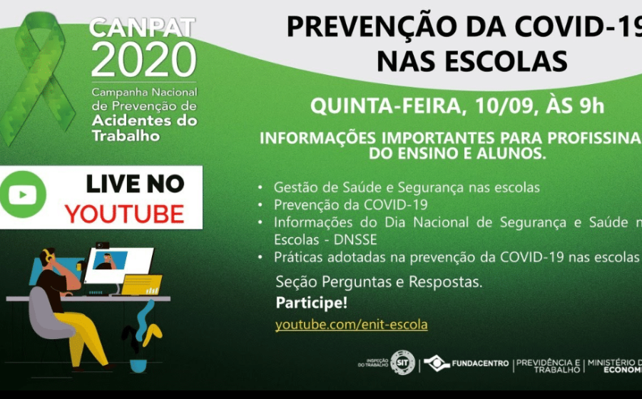 Sinproesemma convoca Trabalhadores em Educação para a CANPAT 2020