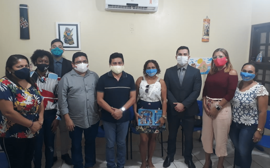 Núcleo do Sinproesemma em Paço do Lumiar participa de reunião com Secretaria de Educação