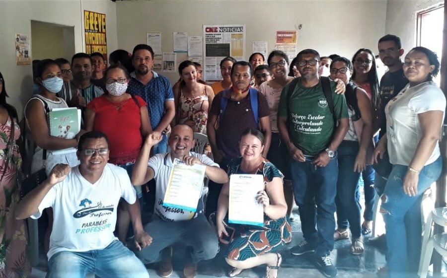 Núcleo do Sinproesemma em Nova Olinda do Maranhão garante pagamento de salários atrasado de servidores