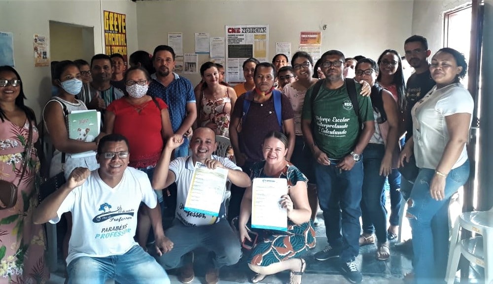 Núcleo do Sinproesemma em Nova Olinda do Maranhão garante pagamento de salários atrasado de servidores