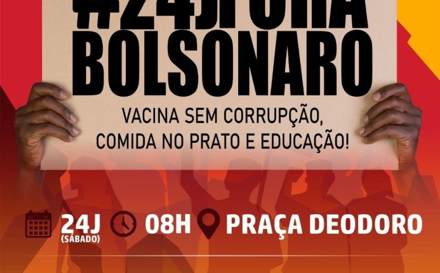 #24J-Sinproesemma mobiliza categoria para o “Fora Bolsonaro”