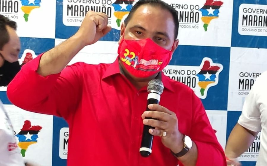 Presidente do Sinproesemma, Raimundo Oliveira.