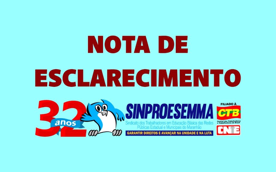 Nota de Esclarecimento