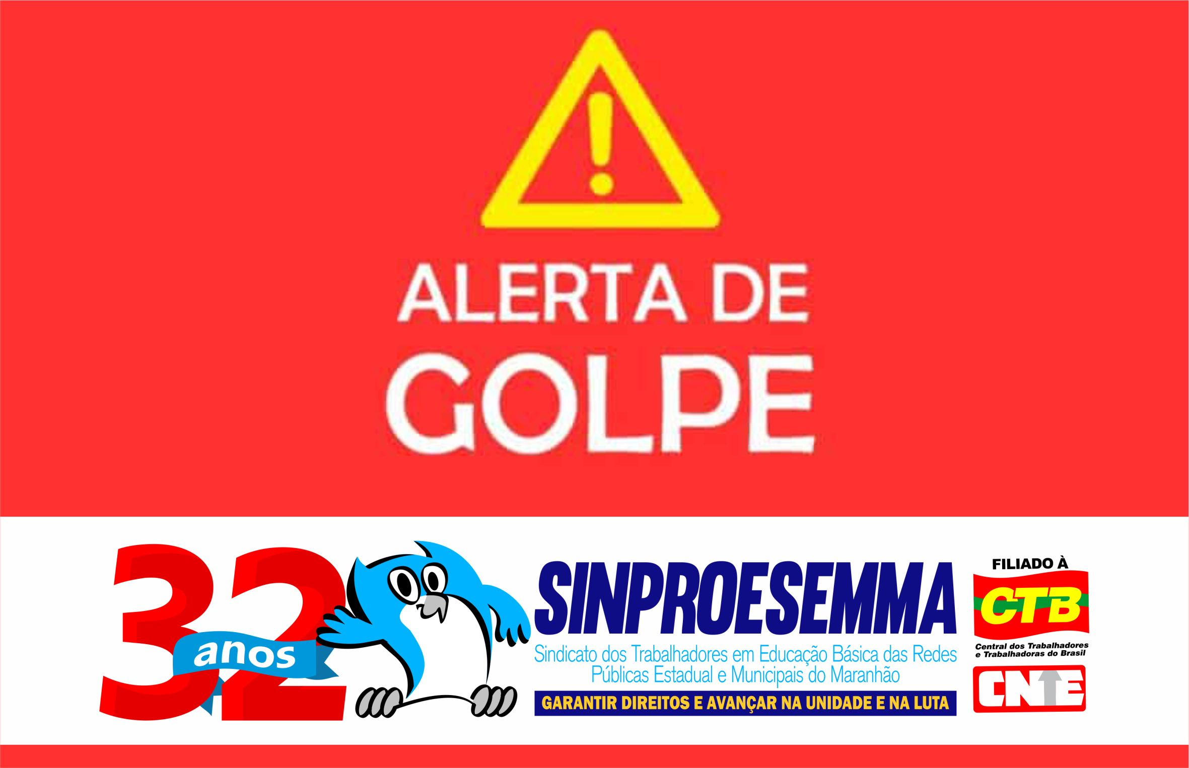 Sinproesemma alerta para tentativa de golpe