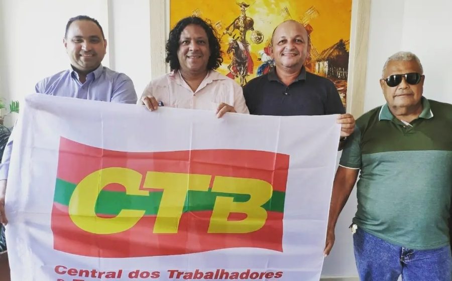 Sinproesemma recebe o presidente da CTB Nacional na capital maranhense