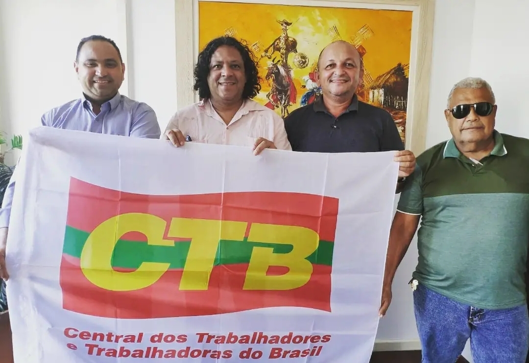 Sinproesemma recebe o presidente da CTB Nacional na capital maranhense