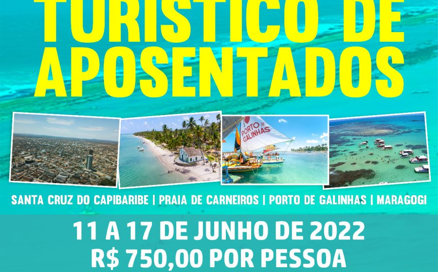 ALÔ aposentados ÚLTIMAS VAGAS para o Passeio Turístico no Caribe Brasileiro!