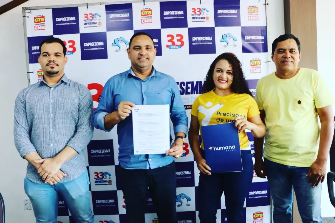 SINPROESEMMA fecha convênio com uma das maiores redes de saúde no Maranhão e quem ganha é a categoria