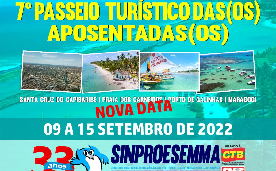 Sinproesemma adia passeio dos aposentados devido a tragédia das chuvas em Pernambuco