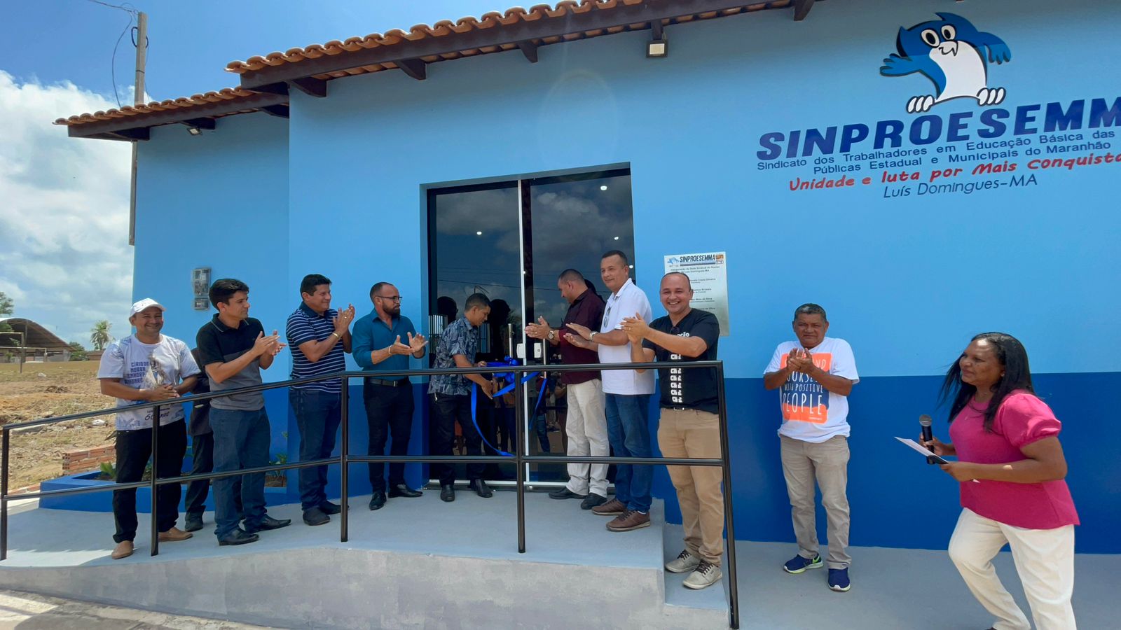 Sinproesemma inaugura Sede do Núcleo de Luís Domingues