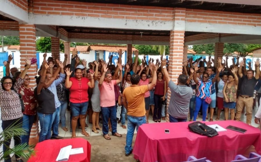 Núcleo do Sinproesemma de Timbiras cobras reajuste salarial