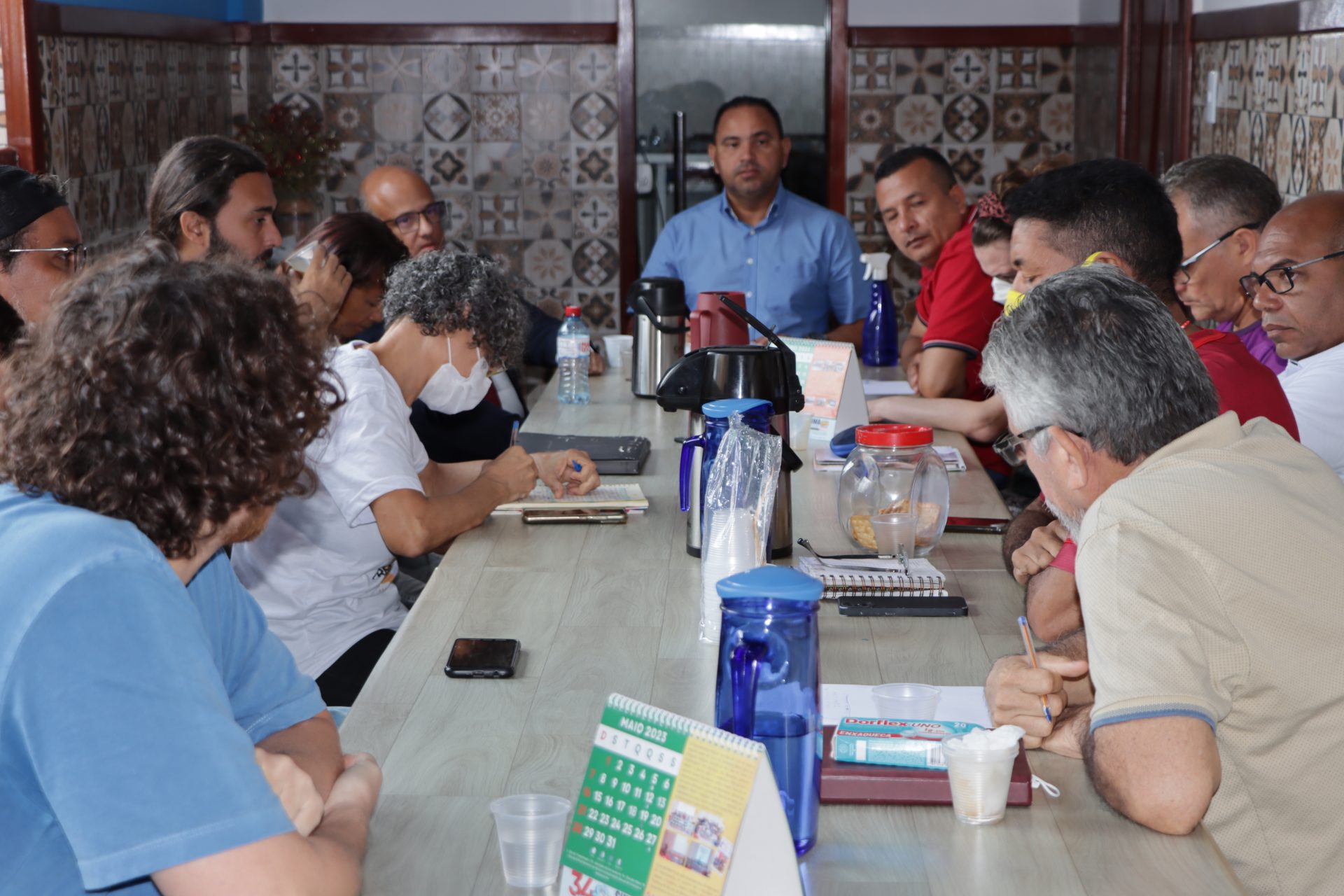 Sinproesemma recebe professores que estão sofrendo assédio nos IEMA’s e nas demais escolas da rede estadual de educação