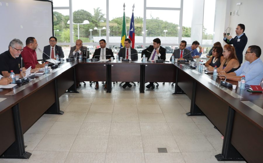 Sinproesemma reúne com Comissão de Educação da Assembleia Legislativa
