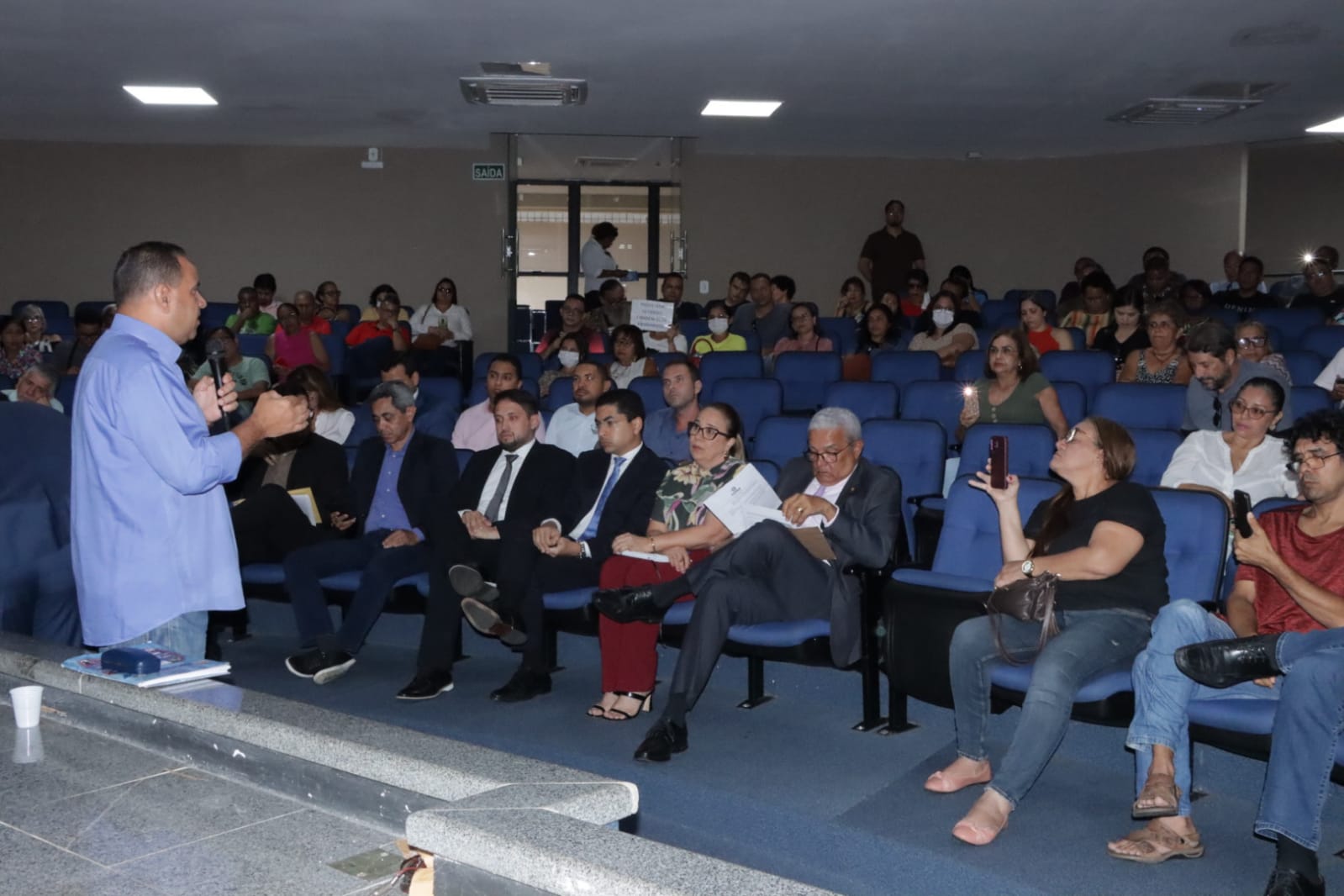 Sinproesemma participa de audiências públicas para debater sobre a Greve Geral da categoria