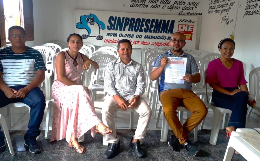 Núcleo do Sinproesemma de Nova Olinda do Maranhão cobra reajuste do piso no município