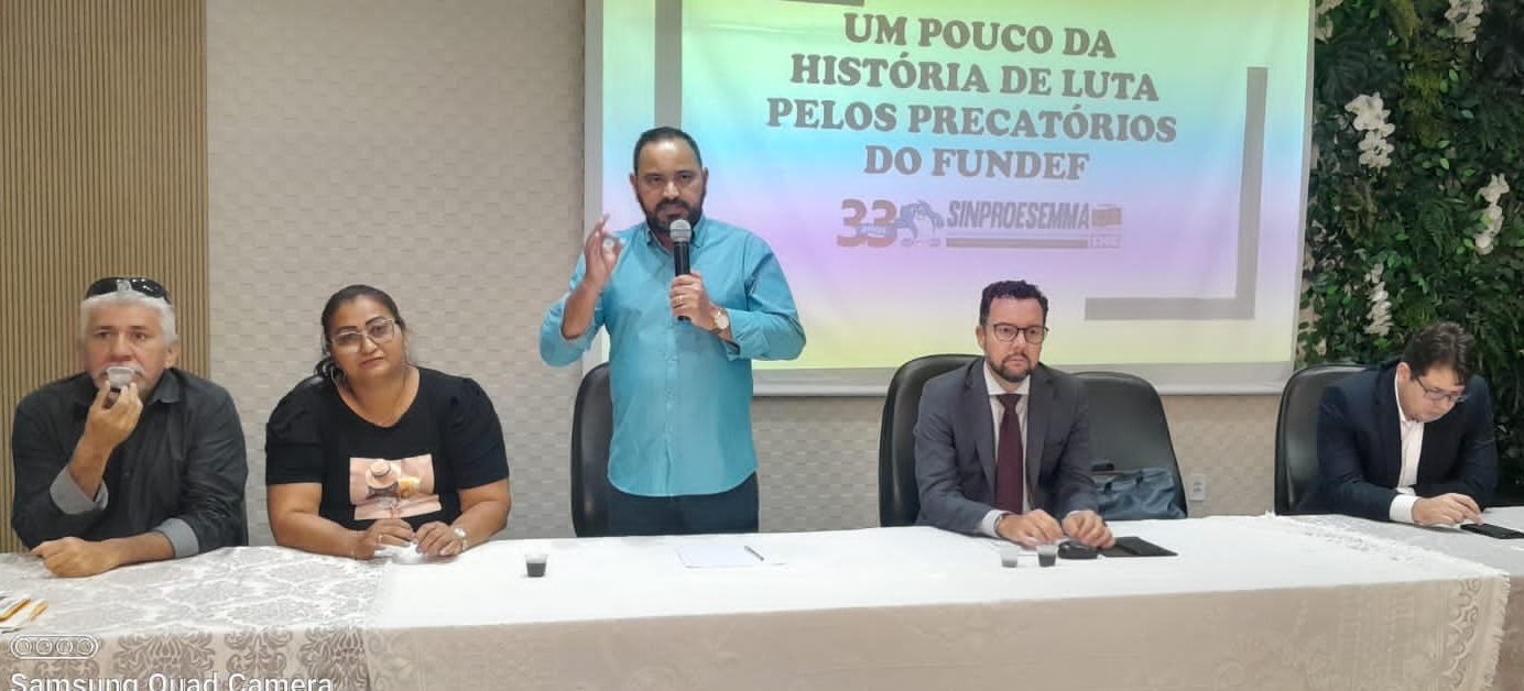 Sinproesemma convoca professores da rede estadual para discutir Precatórios do Fundef
