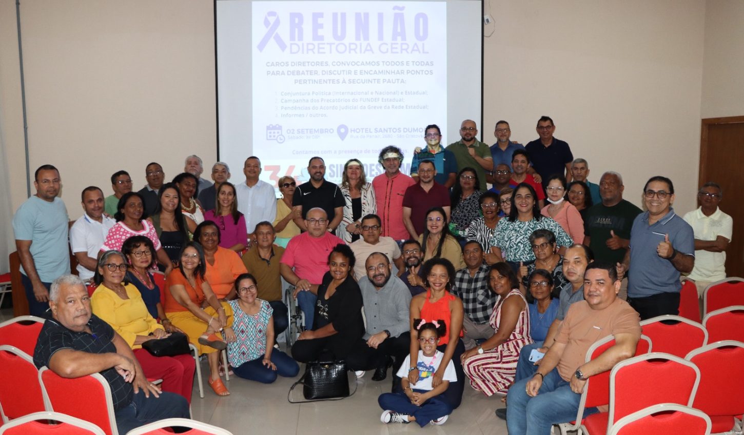 Sinproesemma reúne Diretoria Geral para deliberar pautas importantes para a categoria dos educadores