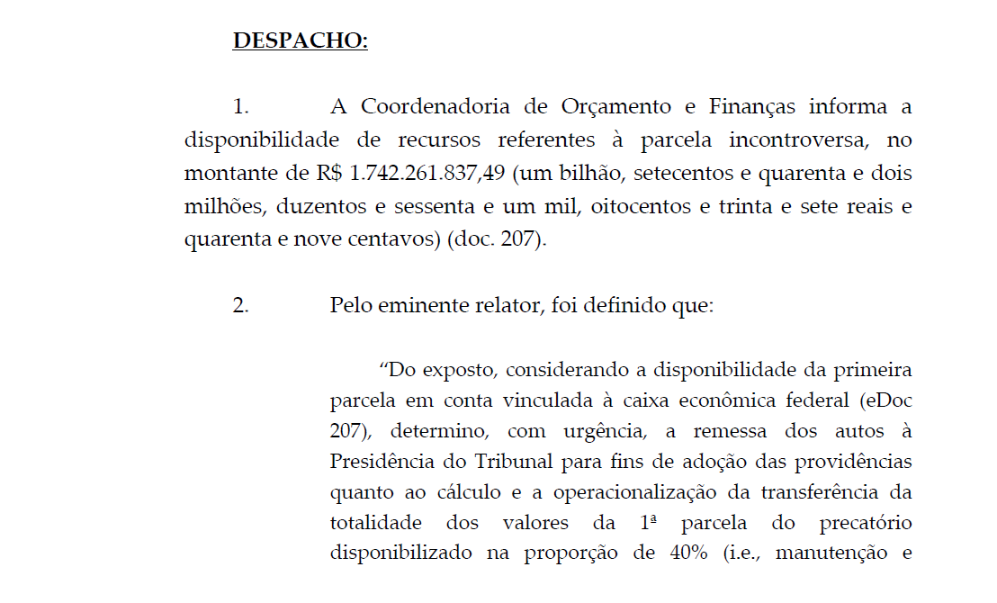 Sinproesemma anuncia a liberação da primeira parcela do Precatório do Fundef para o Maranhão