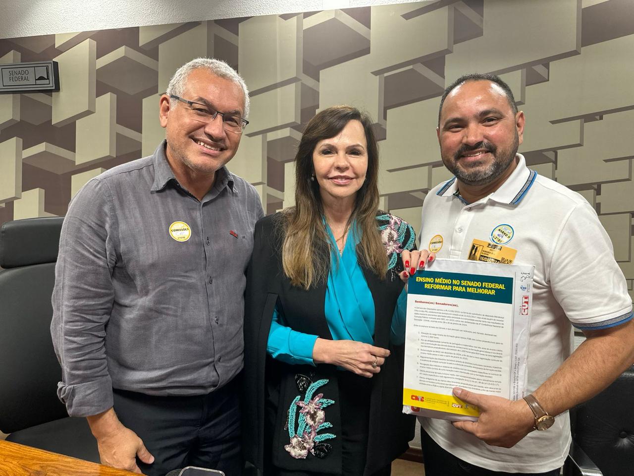 Sinproesemma participa de audiência no Senado e debate a nova reforma do ensino médio