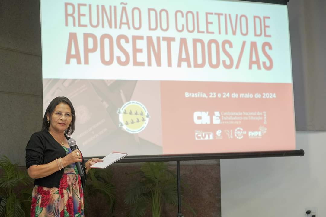 Sinproesemma, através da Secretaria de Aposentados, participa de Coletivo de Aposentados da CNTE