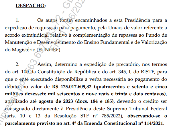 Sinproesemma comemora mais R$ 475 milhões de precatório para pagamento de professores no Maranhão