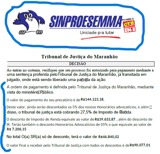 Sinproesemma alerta para mais uma modalidade de golpe contra os educadores