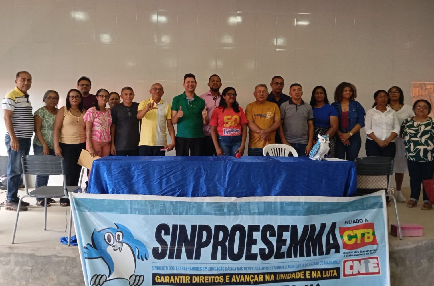 Núcleo do Sinproesemma de São Bento realiza encontro com candidatos a prefeito e vereadores para discutir propostas para a educação