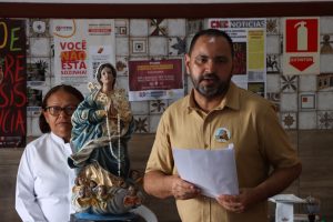 Sinproesemma recebe visita da imagem peregrina de Nossa Senhora da Conceição