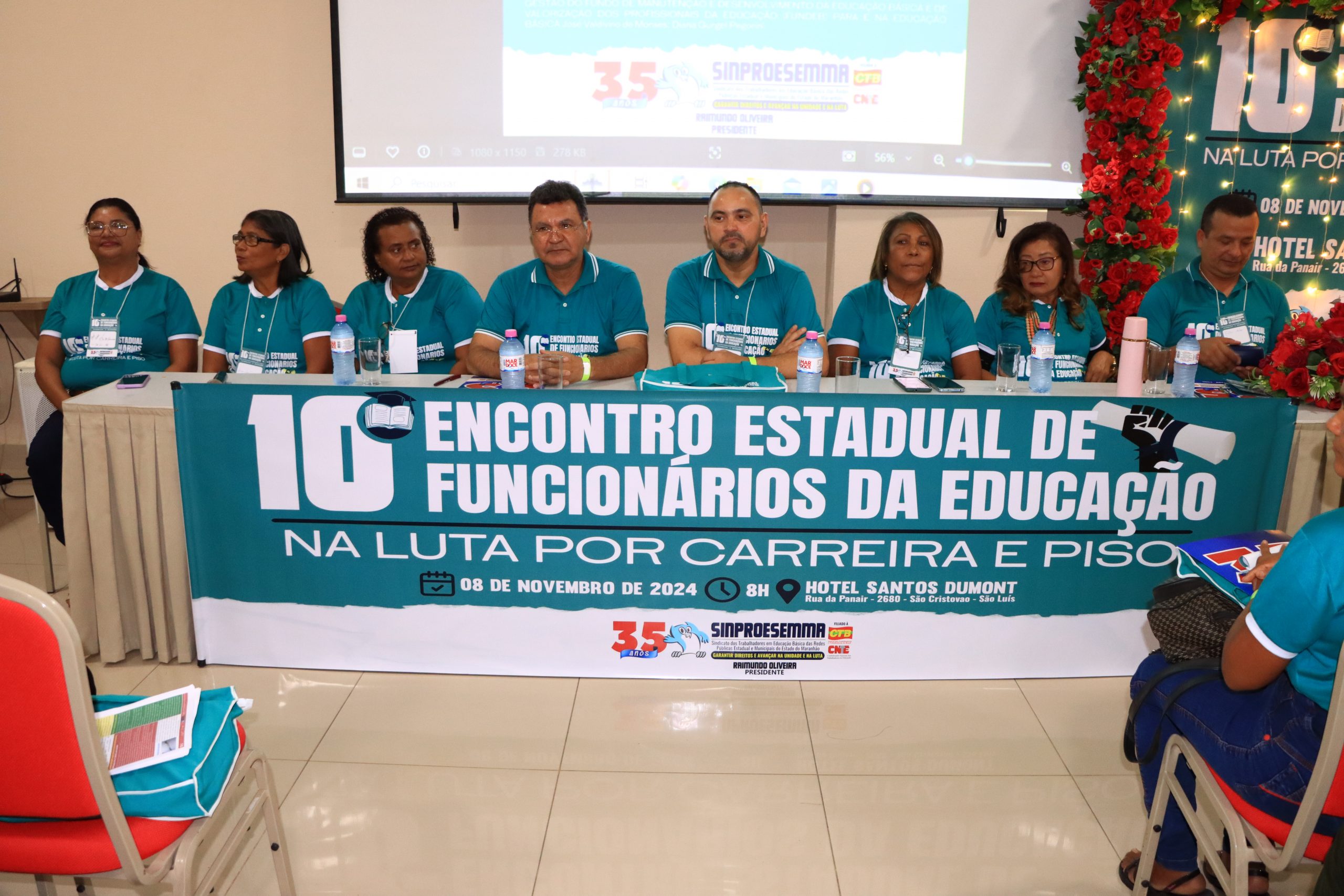 Sinproesemma realiza 10º Encontro Estadual dos Funcionários da Educação com foco em valorização e fortalecimento da carreira