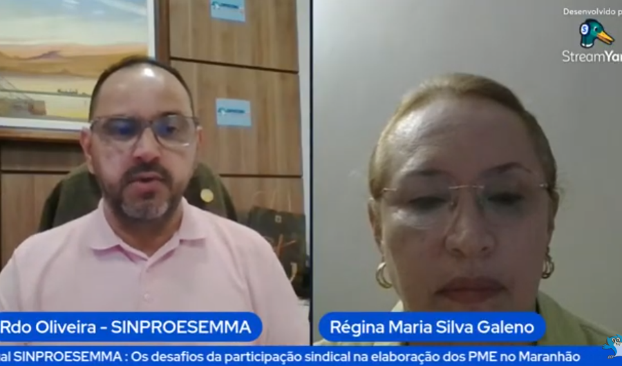 Sinproesemma realiza Webinário sobre os desafios da participação sindical na elaboração dos PME no Maranhão