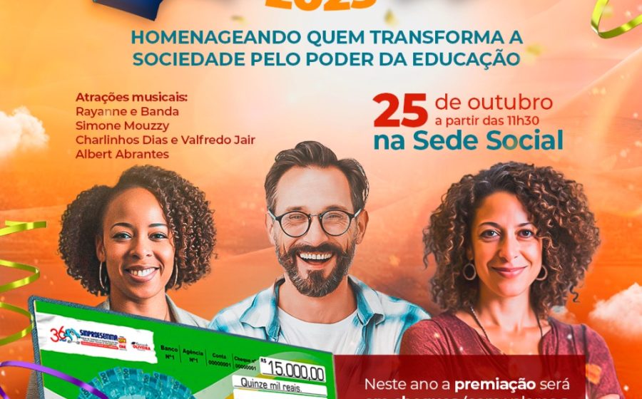 Sinproesemma inicia entrega de ingressos e senha do sorteio da Festa do Educador 2025