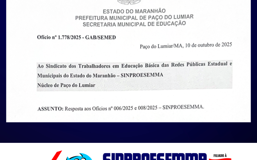 Núcleo do Sinproesemma de Paço do Lumiar cobra progressão e atualização do PCCR dos educadores