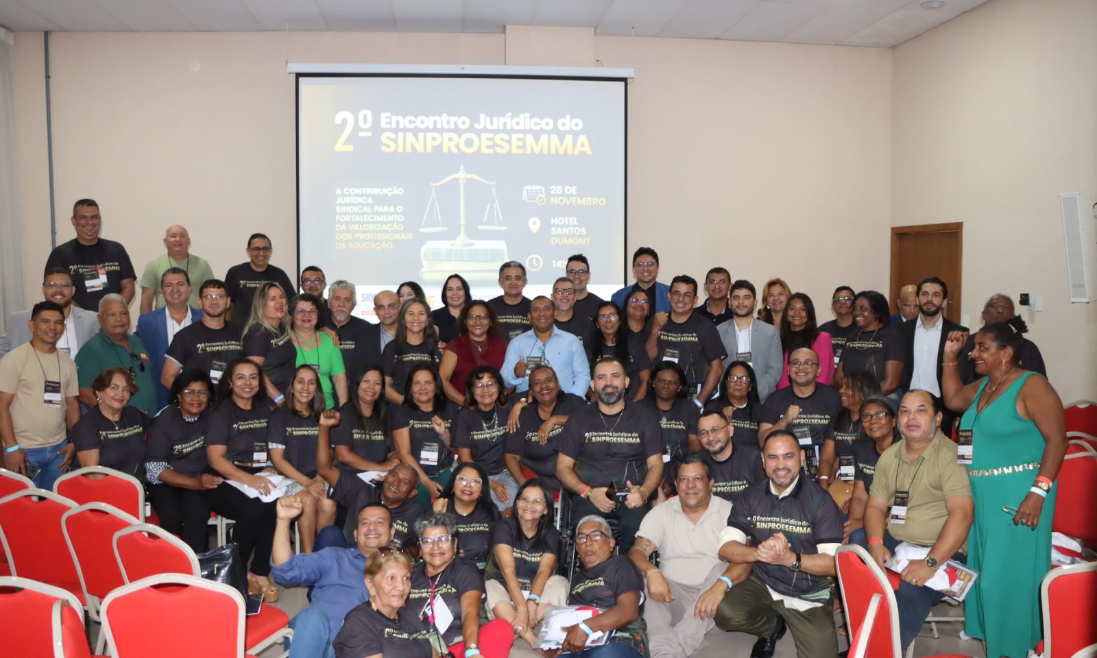 2º Encontro Jurídico do Sinproesemma reúne a categoria em torno de análises e orientações