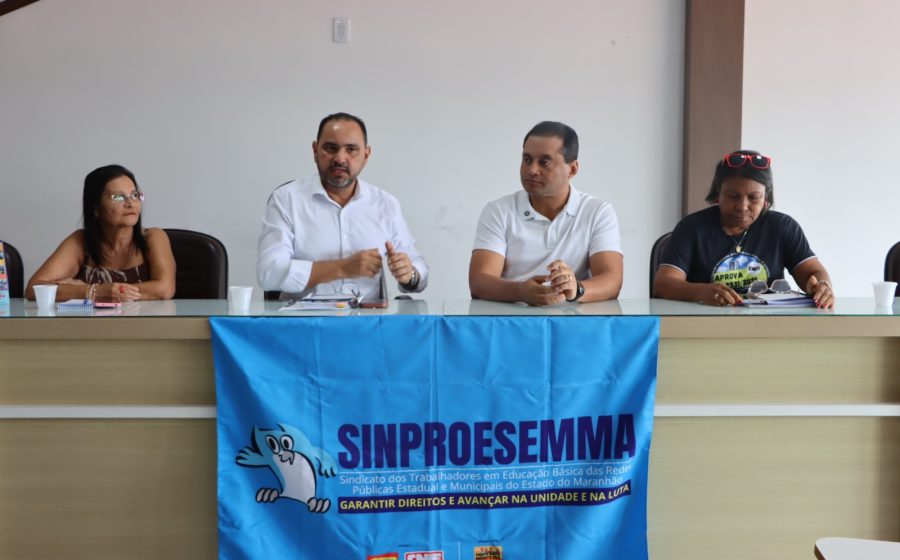 Sinproesemma recebe senador Weverton Rocha